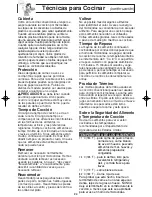 Preview for 26 page of Panasonic NN-SD787 Instrucciones De Operación