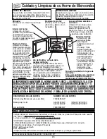 Preview for 27 page of Panasonic NN-SD787 Instrucciones De Operación