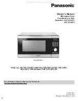 Panasonic NN-SD88LS Owner'S Manual preview