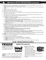 Preview for 5 page of Panasonic NN-SD88LS Owner'S Manual