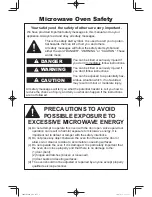 Preview for 2 page of Panasonic NN-SD975S Owner'S Manual