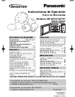 Panasonic NN-SD987 Instrucciones De Operación preview