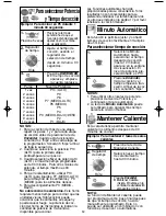 Preview for 14 page of Panasonic NN-SD987 Instrucciones De Operación