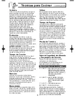 Preview for 26 page of Panasonic NN-SD987 Instrucciones De Operación