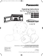 Panasonic NN-SE284B Operating Instructions Manual preview