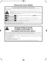 Preview for 3 page of Panasonic NN-SE284B Operating Instructions Manual