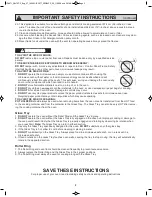 Preview for 5 page of Panasonic NN-SE284B Operating Instructions Manual