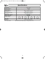 Preview for 35 page of Panasonic NN-SE284B Operating Instructions Manual