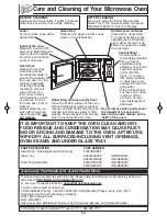 Preview for 28 page of Panasonic NN-SE782S Operating Instructions Manual