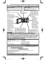 Preview for 30 page of Panasonic NN-SE785S Owner'S Manual