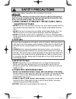 Preview for 9 page of Panasonic NN-SE795S Operating Instructions Manual