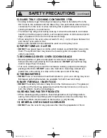 Preview for 10 page of Panasonic NN-SE795S Operating Instructions Manual