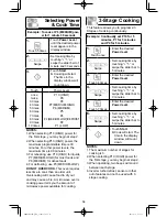 Preview for 18 page of Panasonic NN-SE795S Operating Instructions Manual