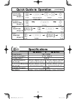 Preview for 35 page of Panasonic NN-SE795S Operating Instructions Manual