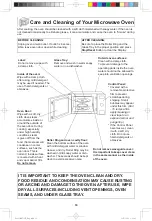 Preview for 12 page of Panasonic NN-SE796S Operating Instructions Manual