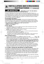 Preview for 8 page of Panasonic NN-SE996S Operating Instructions Manual