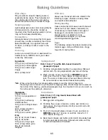 Preview for 66 page of Panasonic NN-SF460M Operating Instructions And Cookery Book