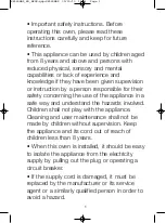 Preview for 2 page of Panasonic NN-SF464M Operating Instructions And Cookery Book