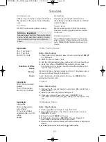 Preview for 72 page of Panasonic NN-SF464M Operating Instructions And Cookery Book