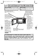 Предварительный просмотр 12 страницы Panasonic NN-SF550B Operating Instructions Manual