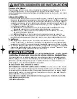 Preview for 6 page of Panasonic NN-SF550M (Spanish) Instrucciones De Operación