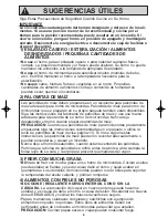 Preview for 8 page of Panasonic NN-SF550M (Spanish) Instrucciones De Operación