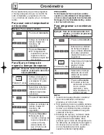 Preview for 22 page of Panasonic NN-SF550M (Spanish) Instrucciones De Operación