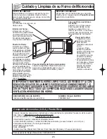 Preview for 27 page of Panasonic NN-SF550M (Spanish) Instrucciones De Operación