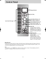 Preview for 9 page of Panasonic NN-SF550W Operation Manual