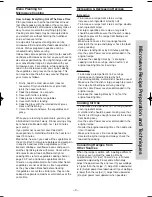 Preview for 27 page of Panasonic NN-SF550W Operation Manual