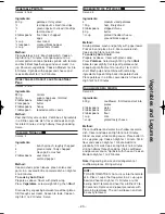 Preview for 47 page of Panasonic NN-SF550W Operation Manual