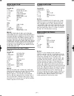 Preview for 55 page of Panasonic NN-SF550W Operation Manual