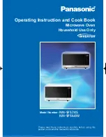 Preview for 1 page of Panasonic NN-SF564W Operating Instruction And Cook Book