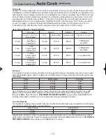 Preview for 20 page of Panasonic NN-SF564W Operating Instruction And Cook Book