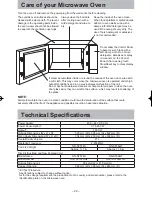 Preview for 24 page of Panasonic NN-SF564W Operating Instruction And Cook Book