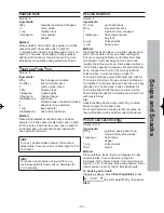 Preview for 33 page of Panasonic NN-SF564W Operating Instruction And Cook Book