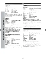 Preview for 48 page of Panasonic NN-SF564W Operating Instruction And Cook Book