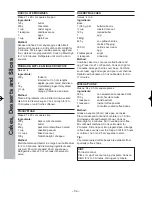 Preview for 56 page of Panasonic NN-SF564W Operating Instruction And Cook Book