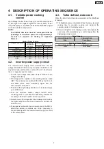 Предварительный просмотр 7 страницы Panasonic NN-SF564W Service Manual