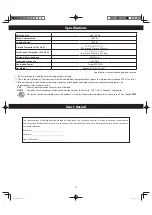 Preview for 32 page of Panasonic NN-SG158S Owner'S Manual