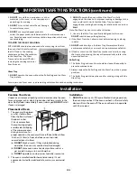 Preview for 6 page of Panasonic NN-SG428S Owner'S Manual