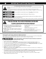 Preview for 4 page of Panasonic NN-SG616B Owner'S Manual