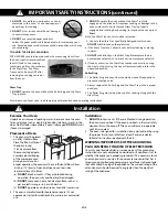 Preview for 6 page of Panasonic NN-SG616B Owner'S Manual