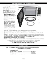 Preview for 18 page of Panasonic NN-SG616B Owner'S Manual