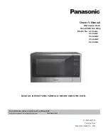 Preview for 1 page of Panasonic NN-SG626S Owner'S Manual