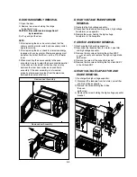 Preview for 14 page of Panasonic NN-SG636 CTH Service Manual