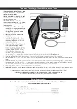 Предварительный просмотр 18 страницы Panasonic NN-SG636S Owner'S Manual