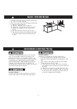 Preview for 6 page of Panasonic NN-SG65NB Owner'S Manual