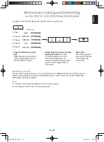 Preview for 19 page of Panasonic NN-SM221W Operating Instructions Manual