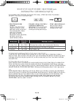 Preview for 86 page of Panasonic NN-SM221W Operating Instructions Manual